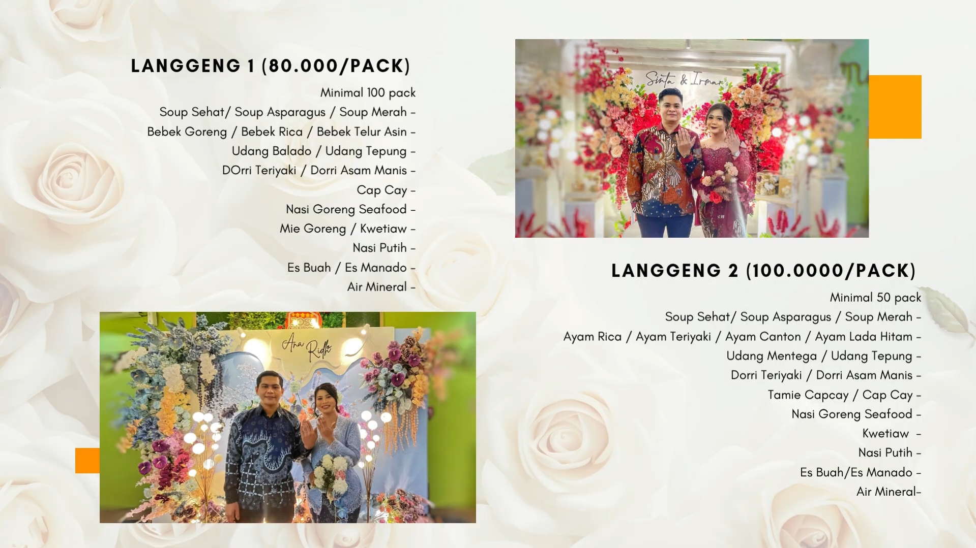 Wedding Package 3